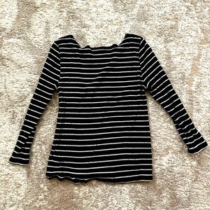 American Eagle- striped tee